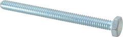 Made in USA - 1/4-20 UNC, 3" Length Under Head Hex Head Cap Screw - Industrial Tool & Supply