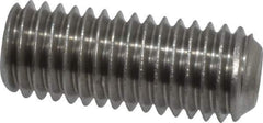 Value Collection - M10x1.50 Metric Coarse, 25mm OAL, Cup Point Set Screw - Grade 18-8 & Austenitic A2 Stainless Steel, 5mm Key - Industrial Tool & Supply