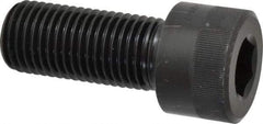Holo-Krome - 1-1/4 - 7 UNC Hex Socket Drive, Socket Cap Screw - Alloy Steel, Black Oxide Finish, Fully Threaded, 3" Length Under Head - Industrial Tool & Supply