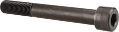 Holo-Krome - 1-1/4 - 7 UNC Hex Socket Drive, Socket Cap Screw - Alloy Steel, Black Oxide Finish, Partially Threaded, 10" Length Under Head - Industrial Tool & Supply