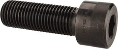 Holo-Krome - 1-1/2 - 6 UNC Hex Socket Drive, Socket Cap Screw - Alloy Steel, Black Oxide Finish, Partially Threaded, 4-1/2" Length Under Head - Industrial Tool & Supply