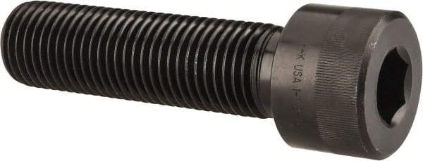 Holo-Krome - 1-1/2 - 6 UNC Hex Socket Drive, Socket Cap Screw - Alloy Steel, Black Oxide Finish, Partially Threaded, 5-1/2" Length Under Head - Industrial Tool & Supply