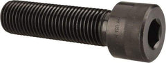 Holo-Krome - 1-1/2 - 6 UNC Hex Socket Drive, Socket Cap Screw - Alloy Steel, Black Oxide Finish, Partially Threaded, 5-1/2" Length Under Head - Industrial Tool & Supply