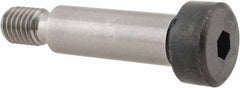 Holo-Krome - 10mm Shoulder Diam x 30mm Shoulder Length, M8x1.25 Metric Coarse, Hex Socket Shoulder Screw - 12.9 Alloy Steel, Uncoated, 6.78 to 7mm Head Height x 15.73 to 16mm Head Diam - Industrial Tool & Supply