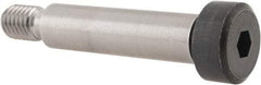Holo-Krome - 10mm Shoulder Diam x 40mm Shoulder Length, M8x1.25 Metric Coarse, Hex Socket Shoulder Screw - 12.9 Alloy Steel, Uncoated, 6.78 to 7mm Head Height x 15.73 to 16mm Head Diam - Industrial Tool & Supply