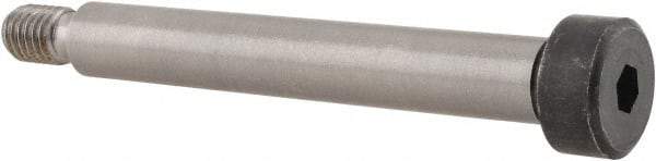 Holo-Krome - 10mm Shoulder Diam x 70mm Shoulder Length, M8x1.25 Metric Coarse, Hex Socket Shoulder Screw - 12.9 Alloy Steel, Uncoated, 6.78 to 7mm Head Height x 15.73 to 16mm Head Diam - Industrial Tool & Supply