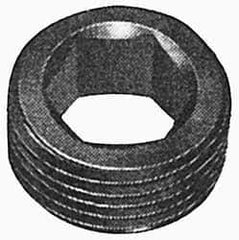Holo-Krome - 7/16-14 UNC, 7/32" OAL, Socket Jam Screw - 7/32" Hex Key, Alloy Steel, Uncoated - Industrial Tool & Supply