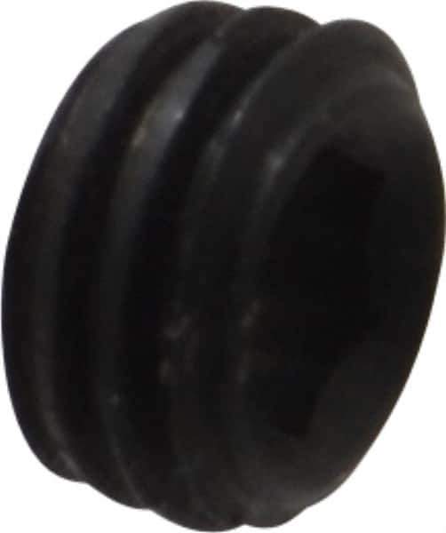 Holo-Krome - 1/4-28 UNF, 1/8" OAL, Socket Jam Screw - 1/8" Hex Key, Alloy Steel, Uncoated - Industrial Tool & Supply