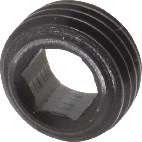 Holo-Krome - 1/2-20 UNF, 1/4" OAL, Socket Jam Screw - 1/4" Hex Key, Alloy Steel, Uncoated - Industrial Tool & Supply