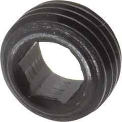 Holo-Krome - 1/2-20 UNF, 1/4" OAL, Socket Jam Screw - 1/4" Hex Key, Alloy Steel, Uncoated - Industrial Tool & Supply
