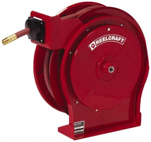 Reelcraft - 35' Spring Retractable Hose Reel - 3,250 psi, Hose Included - Industrial Tool & Supply