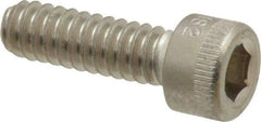 Holo-Krome - #10-24 UNC Hex Socket Drive, Socket Cap Screw - Grade 18-8 Stainless Steel, Uncoated, Fully Threaded, 5/8" Length Under Head - Industrial Tool & Supply