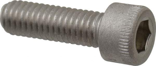 Holo-Krome - #10-32 UNF Hex Socket Drive, Socket Cap Screw - Grade 18-8 Stainless Steel, Uncoated, Fully Threaded, 5/8" Length Under Head - Industrial Tool & Supply