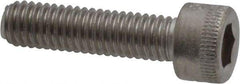 Holo-Krome - #10-32 UNF Hex Socket Drive, Socket Cap Screw - Grade 18-8 Stainless Steel, Uncoated, Fully Threaded, 3/4" Length Under Head - Industrial Tool & Supply