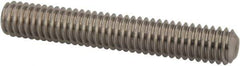 Value Collection - 5/16-18 UNC, 2" OAL, Cup Point Set Screw - Grade 18-8 Stainless Steel, 3/32" Key - Industrial Tool & Supply