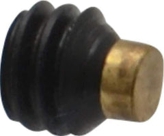 Made in USA - #8-32 UNC, 1/8" Length of Thread, Soft Tip Point Set Screw - Grade 8 Alloy Steel - Industrial Tool & Supply