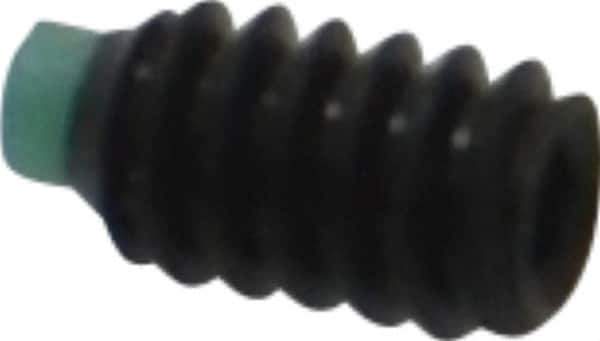 Made in USA - #4-40 UNC, 3/16" Length of Thread, Soft Tip Point Set Screw - Grade 8 Alloy Steel - Industrial Tool & Supply