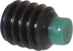 Made in USA - #8-32 UNC, 3/16" Length of Thread, Soft Tip Point Set Screw - Grade 8 Alloy Steel - Industrial Tool & Supply