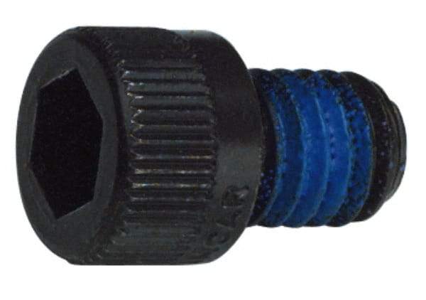 Holo-Krome - 1-1/4 - 7 UNC Hex Socket Drive, Socket Cap Screw - Alloy Steel, Black Oxide Finish, Partially Threaded, 11" Length Under Head - Industrial Tool & Supply