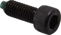 Made in USA - #10-32 UNF Hex Socket Drive, Socket Cap Screw - Alloy Steel, Black Oxide Finish, Fully Threaded, 1/2" Length Under Head - Industrial Tool & Supply