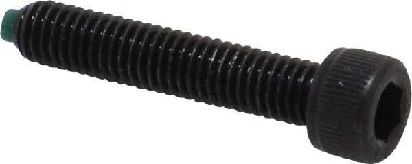 Made in USA - #10-32 UNF Hex Socket Drive, Socket Cap Screw - Alloy Steel, Black Oxide Finish, Fully Threaded, 3/4" Length Under Head - Industrial Tool & Supply