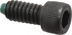 Made in USA - 1/4-20 UNC Hex Socket Drive, Socket Cap Screw - Alloy Steel, Black Oxide Finish, Fully Threaded, 1/2" Length Under Head - Industrial Tool & Supply