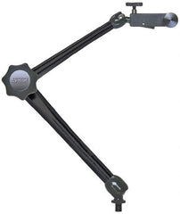 Noga - Fine Adjustment Indicator Positioner & Holder - 12-1/2 Inch Overall Length - Industrial Tool & Supply