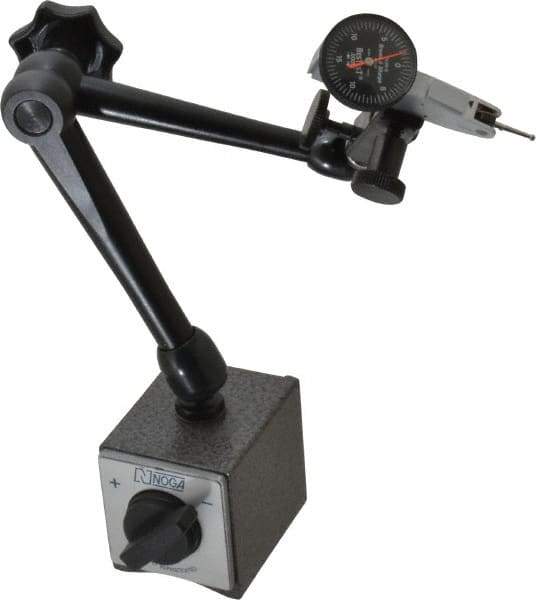 TESA Brown & Sharpe - 0.0005" Graduation, 0-15-0 Dial Reading, Indicator & Base Kit - 0.0005 Inch Graduation, Includes Standard Magnetic Base, Test Indicator - Industrial Tool & Supply