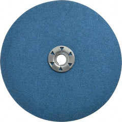 Norton - 7" Diam 60 Grit Fiber Disc - Medium Grade, Zirconia Alumina, Series F826 - Industrial Tool & Supply