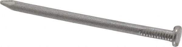 Value Collection - 6D, 12 Gauge, 2" OAL Common Nails - Ring Shank, Grade 2 Steel, Bright Finish - Industrial Tool & Supply