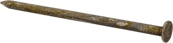 Value Collection - 16D, 9 Gauge, 3-1/2" OAL Sinker Nails - Smooth Shank, Grade 2 Steel, Cement Coated Finish - Industrial Tool & Supply