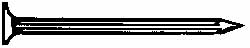 Value Collection - 7D, 2-1/4" OAL Masonry Nails - Cut Shank, Grade 2 Steel - Industrial Tool & Supply
