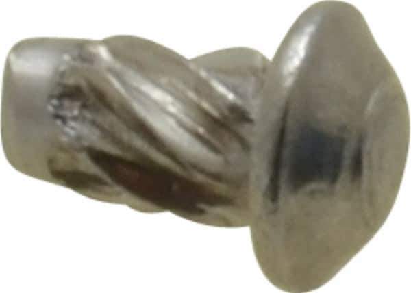 Value Collection - #0 Round Head Sheet Metal Screw - Stainless Steel, 1/8" Length Under Head, ASME B18.6.3 & ASME B18.6.4, Grade 18-8 - Industrial Tool & Supply