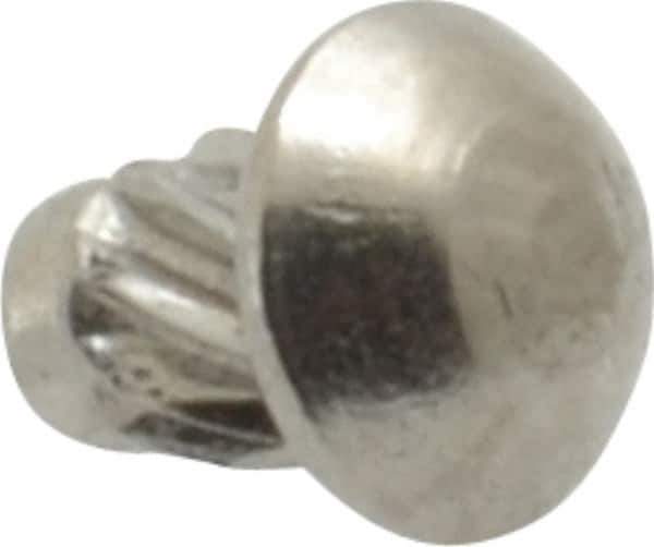 Value Collection - #2 Round Head Sheet Metal Screw - Stainless Steel, 1/8" Length Under Head, ASME B18.6.3 & ASME B18.6.4, Grade 18-8 - Industrial Tool & Supply