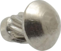 Value Collection - #2 Round Head Sheet Metal Screw - Stainless Steel, 1/8" Length Under Head, ASME B18.6.3 & ASME B18.6.4, Grade 18-8 - Industrial Tool & Supply