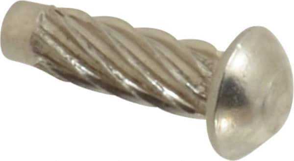 Value Collection - #4 Round Head Sheet Metal Screw - Stainless Steel, 3/8" Length Under Head, ASME B18.6.3 & ASME B18.6.4, Grade 18-8 - Industrial Tool & Supply