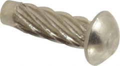 Value Collection - #4 Round Head Sheet Metal Screw - Stainless Steel, 3/8" Length Under Head, ASME B18.6.3 & ASME B18.6.4, Grade 18-8 - Industrial Tool & Supply