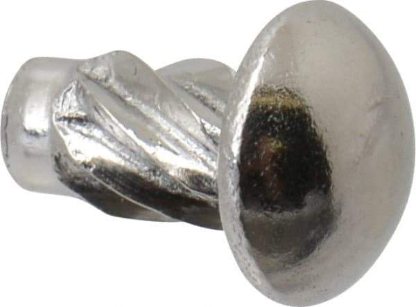 Value Collection - #6 Round Head Sheet Metal Screw - Stainless Steel, 1/4" Length Under Head, ASME B18.6.3 & ASME B18.6.4, Grade 18-8 - Industrial Tool & Supply