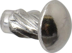 Value Collection - #6 Round Head Sheet Metal Screw - Stainless Steel, 1/4" Length Under Head, ASME B18.6.3 & ASME B18.6.4, Grade 18-8 - Industrial Tool & Supply