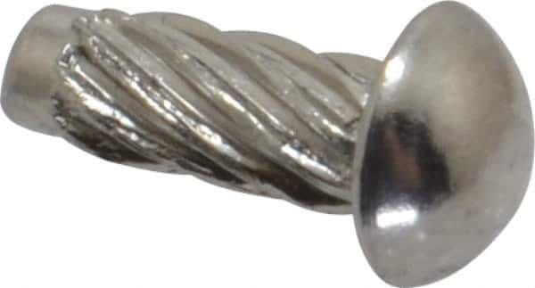 Value Collection - #6 Round Head Sheet Metal Screw - Stainless Steel, 3/8" Length Under Head, ASME B18.6.3 & ASME B18.6.4, Grade 18-8 - Industrial Tool & Supply