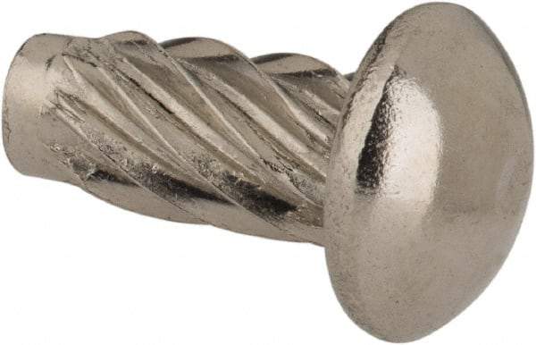 Value Collection - #8 Round Head Sheet Metal Screw - Stainless Steel, 3/8" Length Under Head, ASME B18.6.3 & ASME B18.6.4, Grade 18-8 - Industrial Tool & Supply