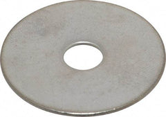 Value Collection - 5/16" Screw, Grade 18-8 Stainless Steel Fender Flat Washer - 11/32" ID x 1-1/2" OD, 0.06" Thick - Industrial Tool & Supply