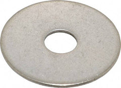 Value Collection - 3/8" Screw, Grade 18-8 Stainless Steel Fender Flat Washer - 13/32" ID x 1-1/2" OD, 0.06" Thick - Industrial Tool & Supply
