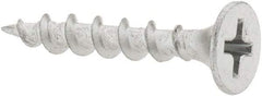 Value Collection - #6 Bugle Head, Phillips Steel Deck Screw - 1" OAL, Galvanized, Grade 2 - Industrial Tool & Supply