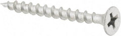 Value Collection - #6 Bugle Head, Phillips Steel Deck Screw - 1-5/8" OAL, Galvanized, Grade 2 - Industrial Tool & Supply