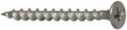 Value Collection - #6 Bugle Head, Phillips Steel Deck Screw - 1-5/8" OAL, Galvanized, Grade 2 - Industrial Tool & Supply