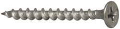 Value Collection - #6 Bugle Head, Phillips Steel Deck Screw - 1-5/8" OAL, Galvanized, Grade 2 - Industrial Tool & Supply