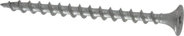 Value Collection - #6 Bugle Head, Phillips Steel Deck Screw - 2" OAL, Galvanized, Grade 2 - Industrial Tool & Supply