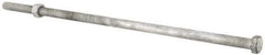 Value Collection - 3/8-16 Thread, 12" Length Under Head, Steel Hex Head Bolt - Hot Dipped Galvanized Coated, 9/16" Hex, ANSI/ASME B18.2.2 & ASME B18.2.1, Grade 2 - Industrial Tool & Supply