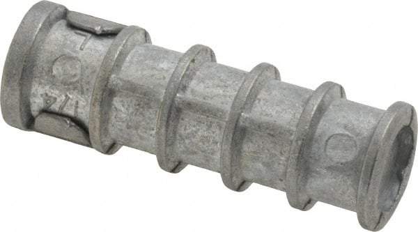 Value Collection - 1/4" Diam, 1/2" Drill, Lag Shield Concrete Anchor - Alloy Steel - Industrial Tool & Supply